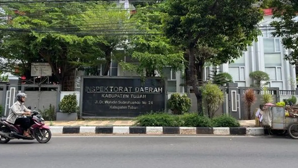Audit investigasi dugaan korupsi dana BOS SMPN 2 Rengel selesai, Inspektorat Tuban bakal serahkan hasil pemeriksaan ke Polresta Tuban pekan depan. (Radar Tuban)