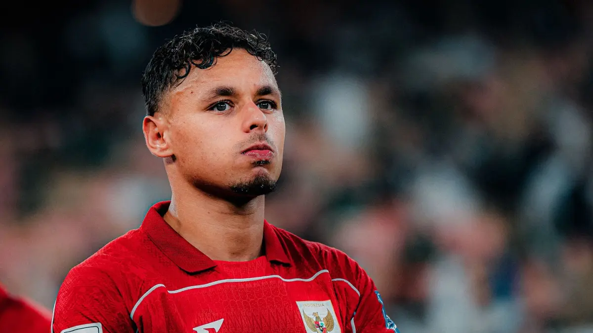 Bek kiri timnas Indonesia, Dean James.