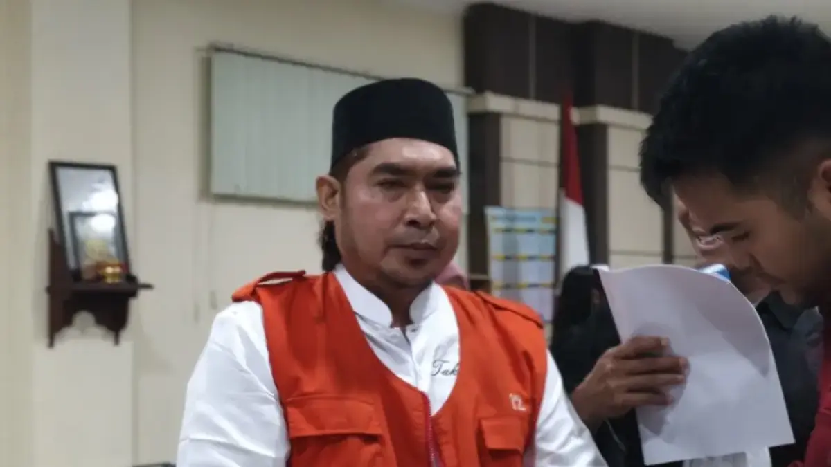 Terdakwa Ahmad Yazid alias Gus Yazid usai sidang TPPU Jual Beli lahan BUMD Cilacap di Pengadilan Tipikor Semarang, Rabu (20/5/2026)