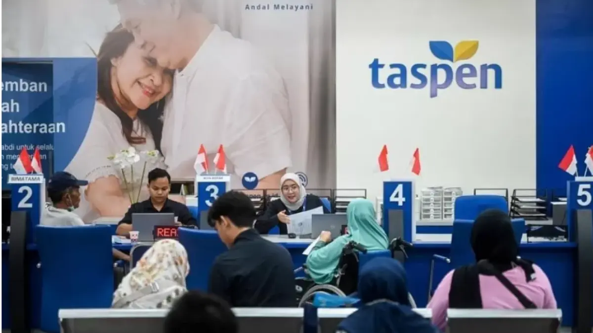 Taspen soal gaji pensiunan PNS 2026