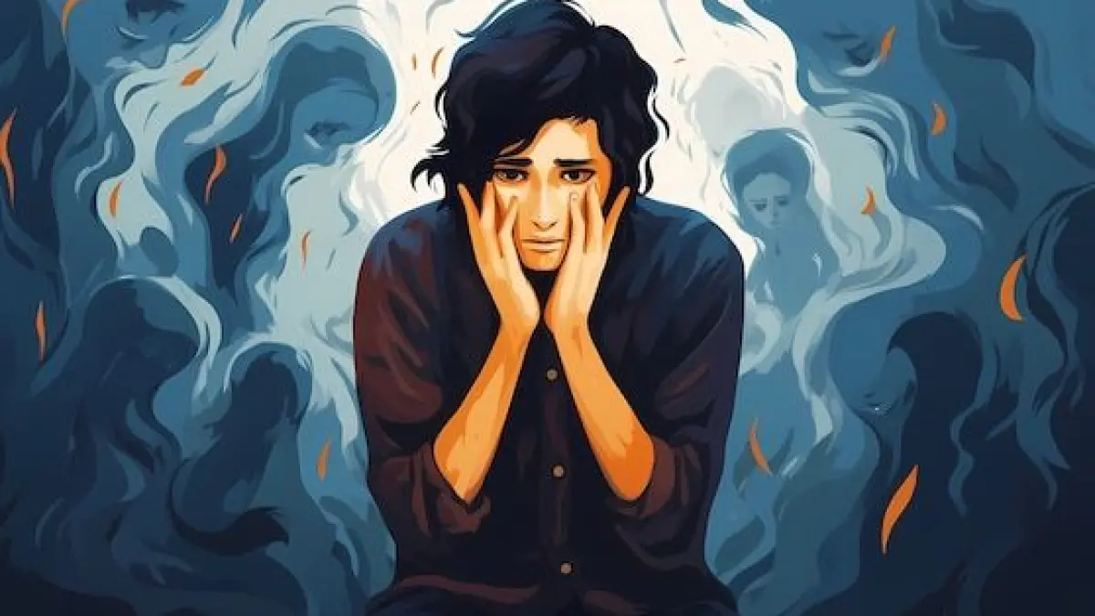 Ilustrasi Kesehatan Mental.