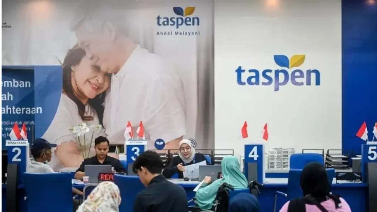 Taspen soal gaji pensiunan PNS 2026