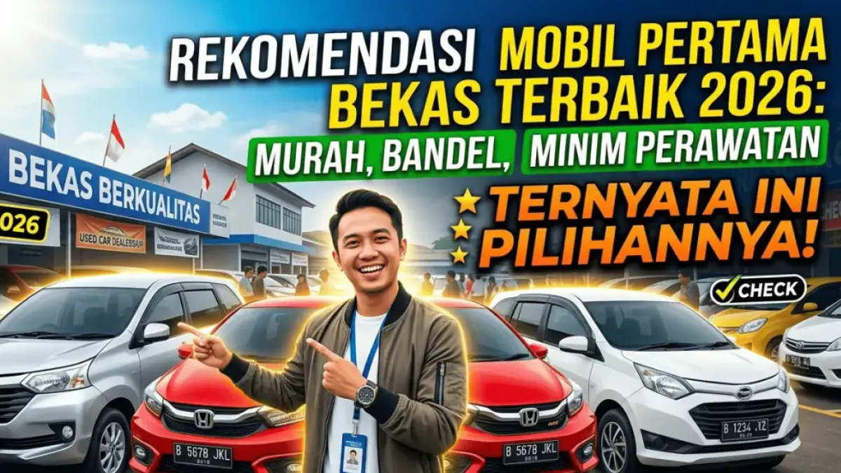 Rekomendasi Mobil Pertama Bekas Terbaik 2026: Murah, Bandel, dan Minim Perawatan, Ternyata Ini Pilihannya!