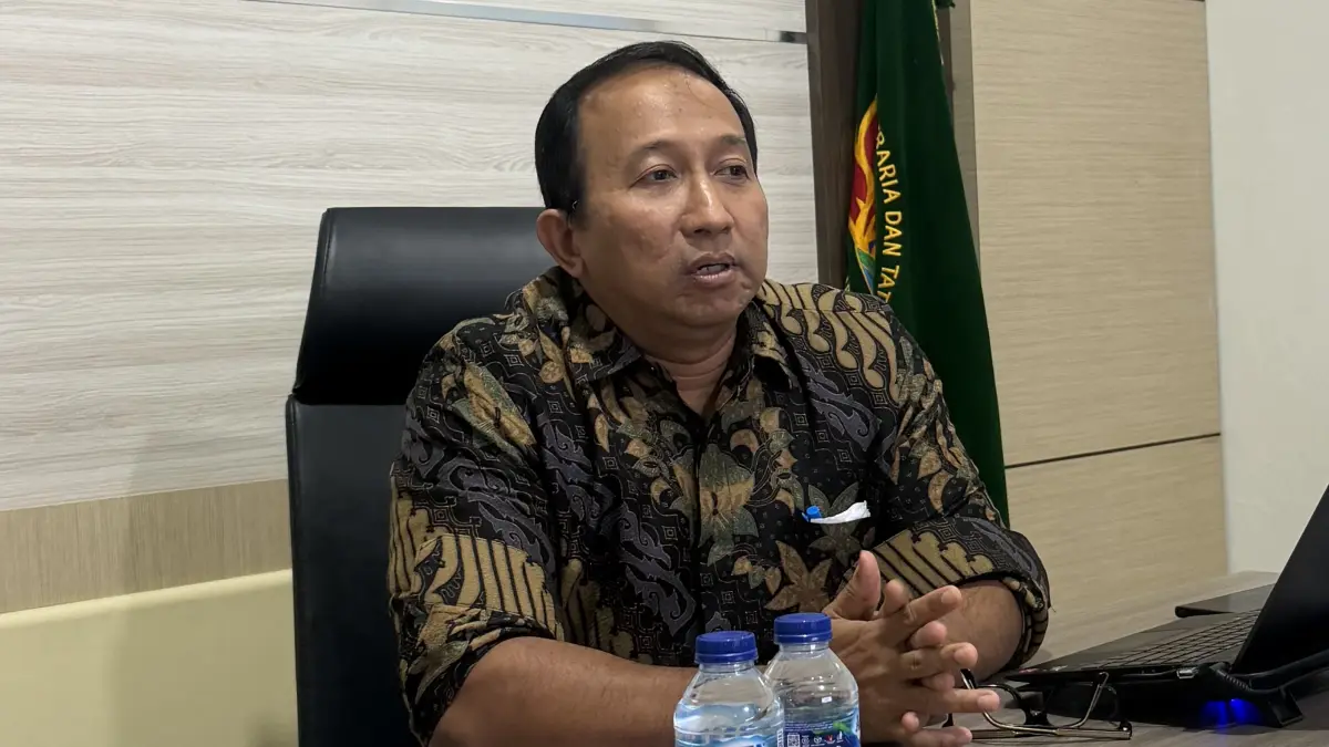 Kepala Kantor Pertanahan (Kantah) Jembrana I Gde Witha Arsana. (Dok Bali Express)