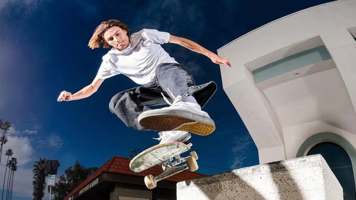 Ilustrasi bermain skateboard. (VANS)