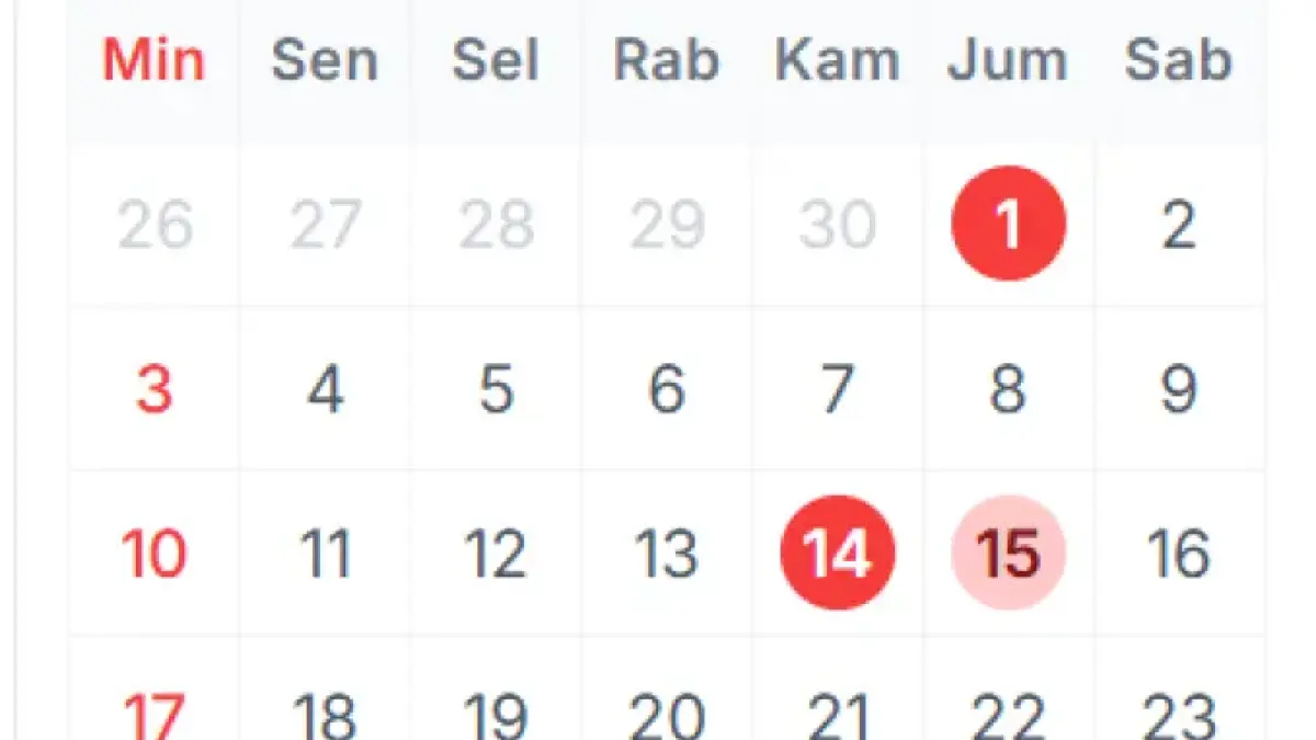 Kalender Mei 2026 