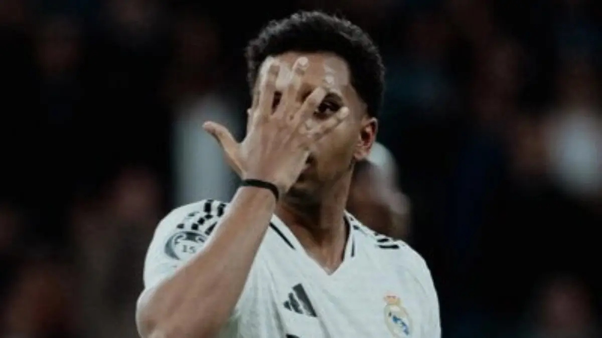 CEDERA; Rodrygo besar kemungkinan tidak bisa tampil saat Real Madrid hadapi Bayern Munich (Real Madrid)