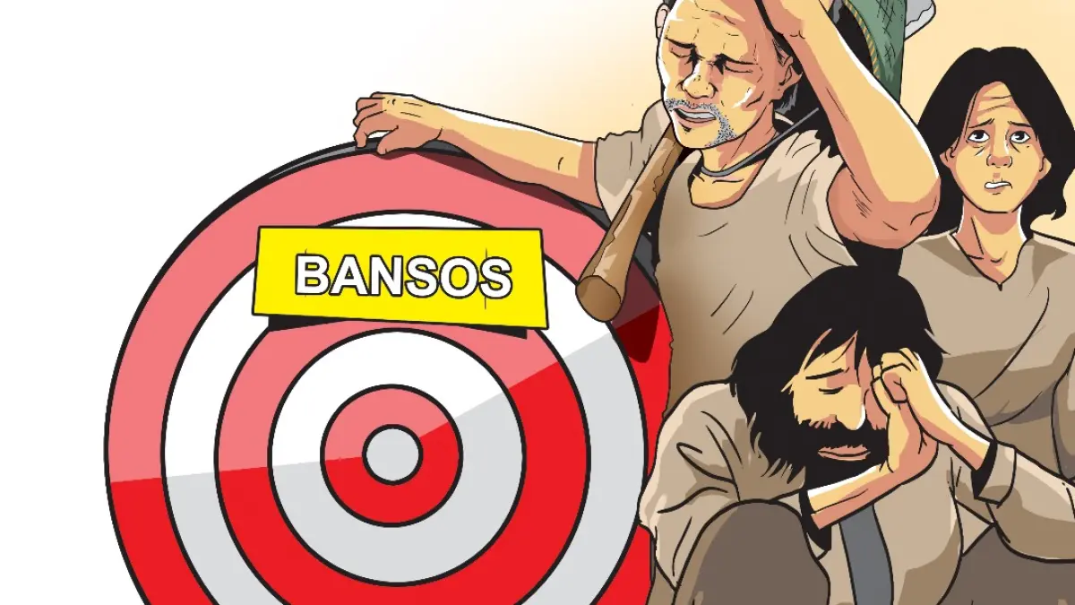 Ilustrasi persoalan Desil bansos.
