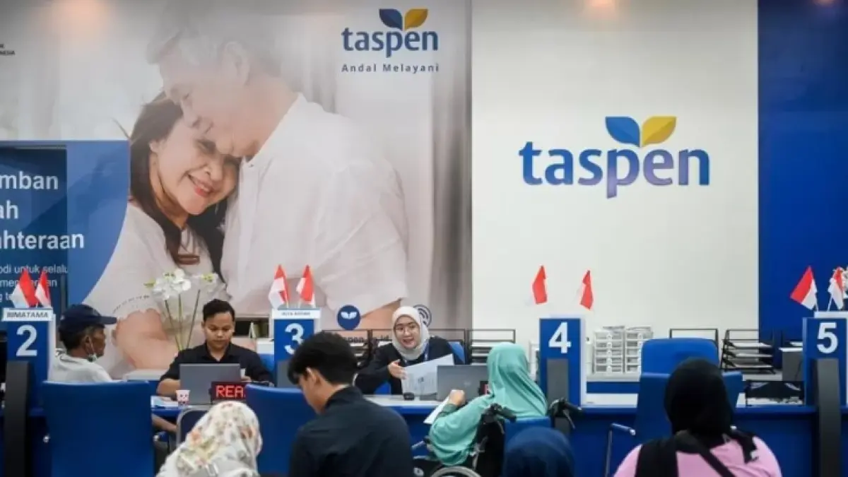 Taspen soal gaji pensiunan PNS 2026