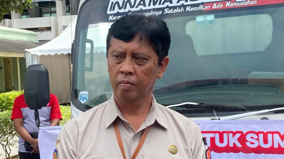 Kepala BPBD DIJ Agustinus Ruruh Haryata. (Cintia Yuliani/Radar Jogja)