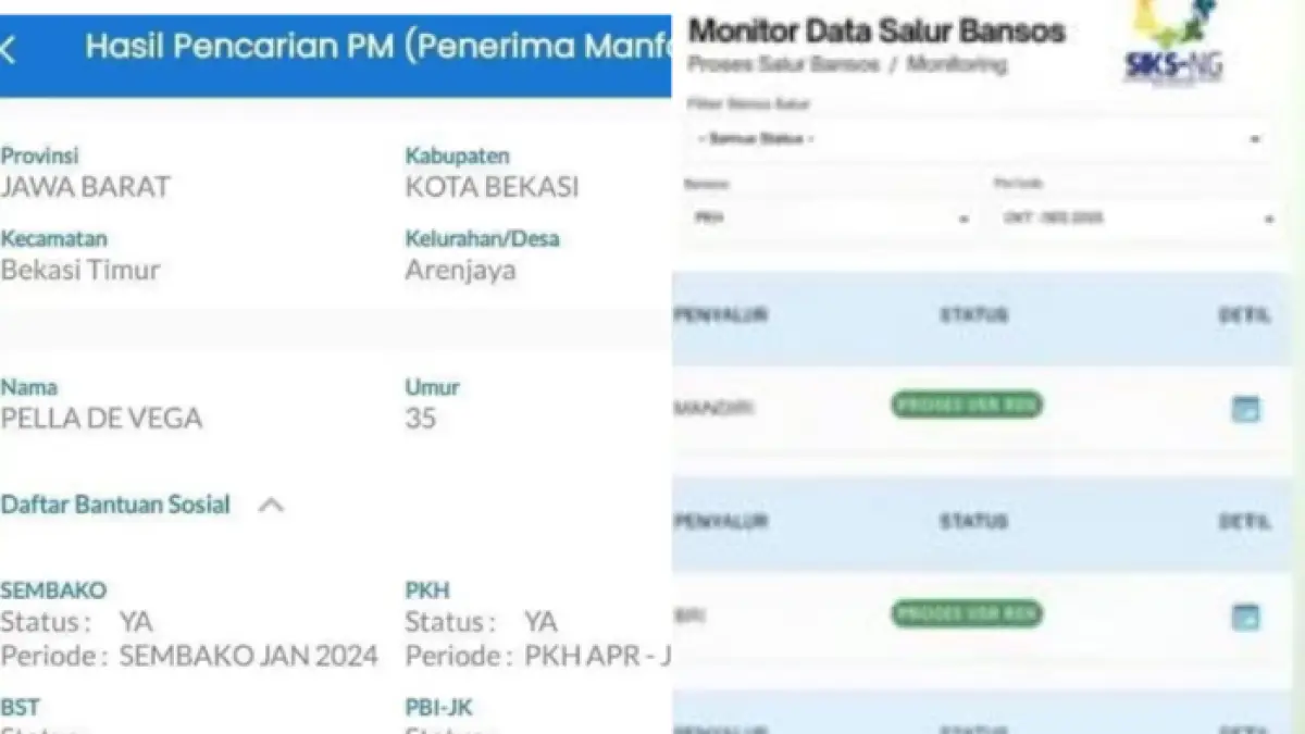 Update Status Bansos PKH BPNT 