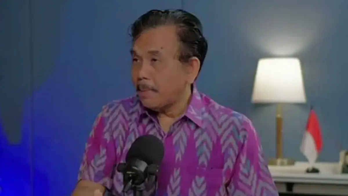 Potret Syahganda Nainggolan. (tangkapan layar youtube bambang_widjojanto)