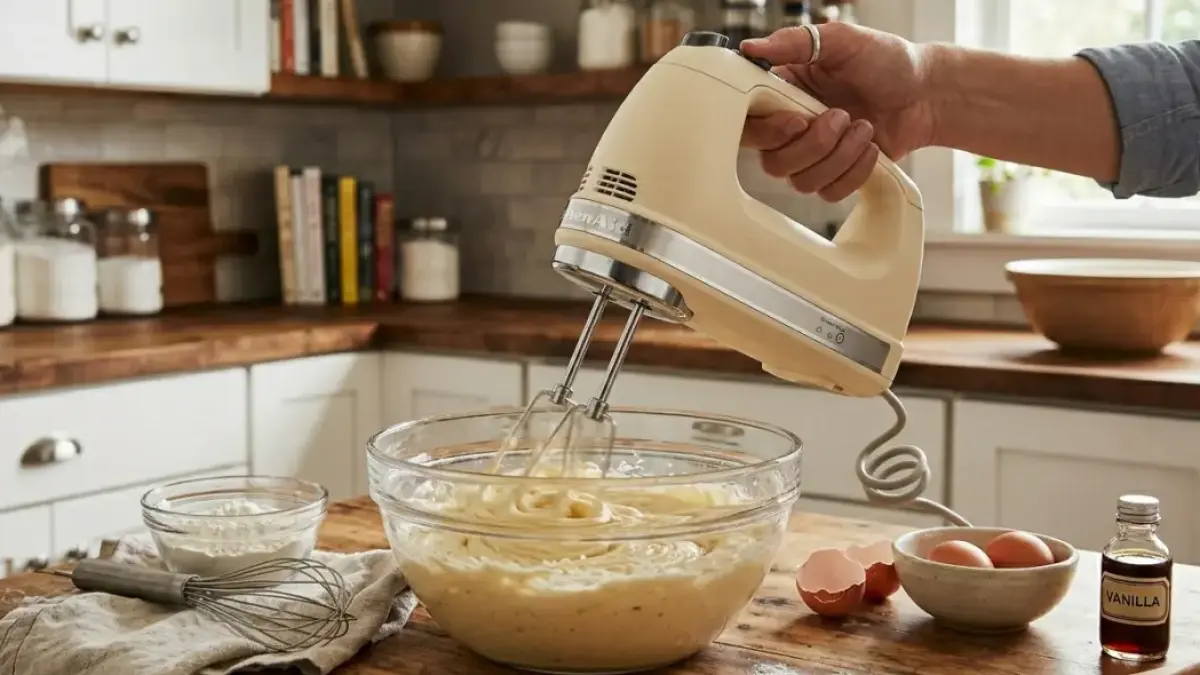 Ilustrasi hand mixer