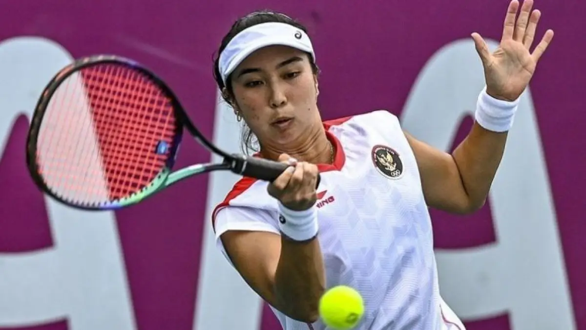Petenis tunggal putri Indonesia Aldila Sutjiadi.