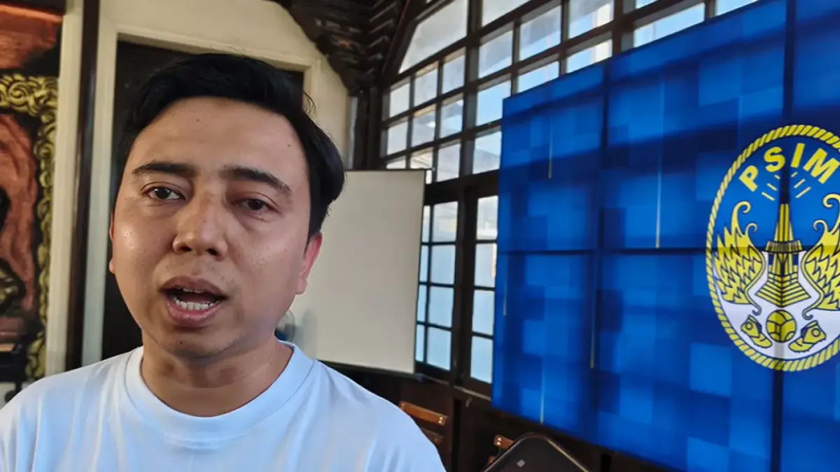 Manajer tim PSIM Jogja Iksan Mahar. Fahmi Fahriza/Radar Jogja
