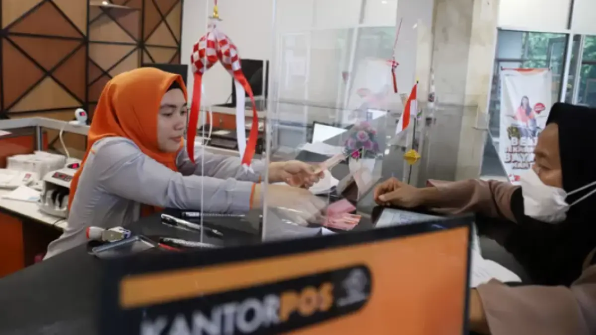 Pencairan BSU di Kantor Pos
