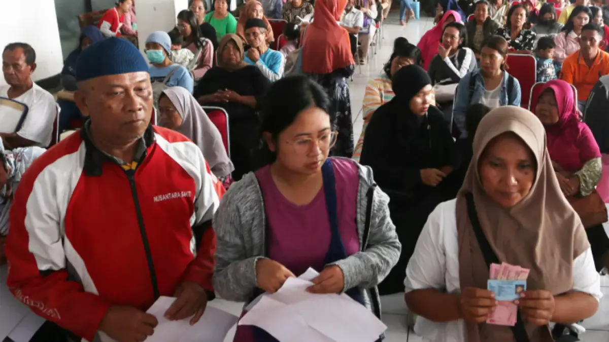 pengambilan bantuan sosial