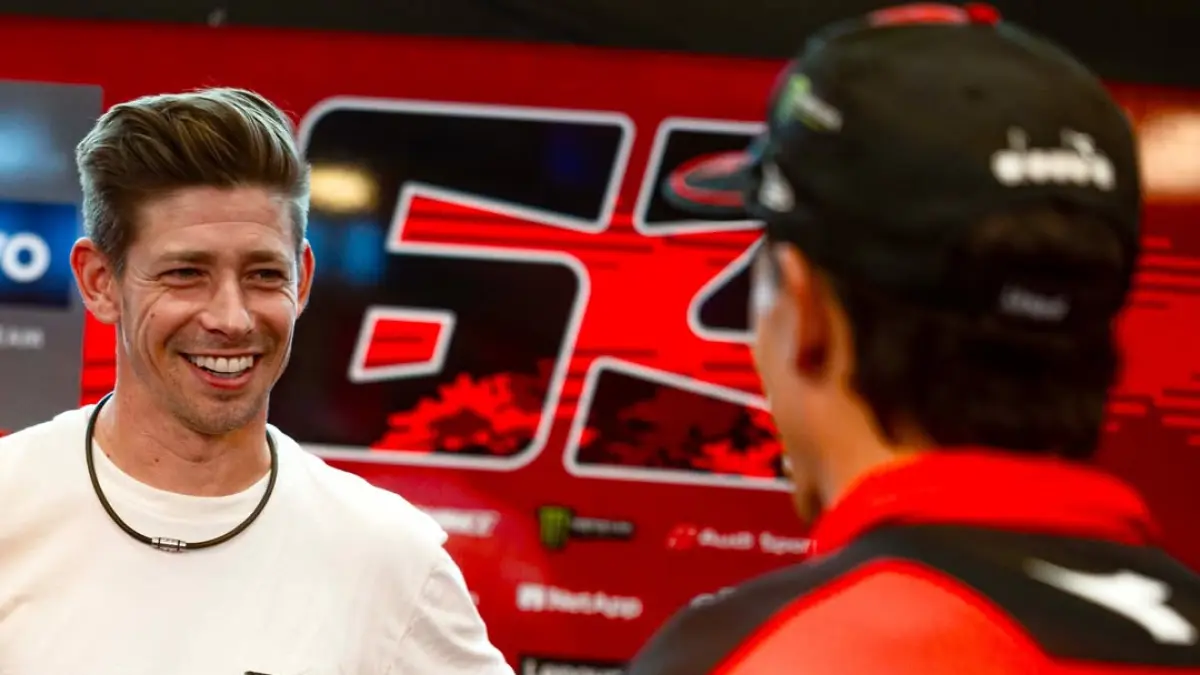 Casey Stoner dan Marc Marquez. (Ducati)