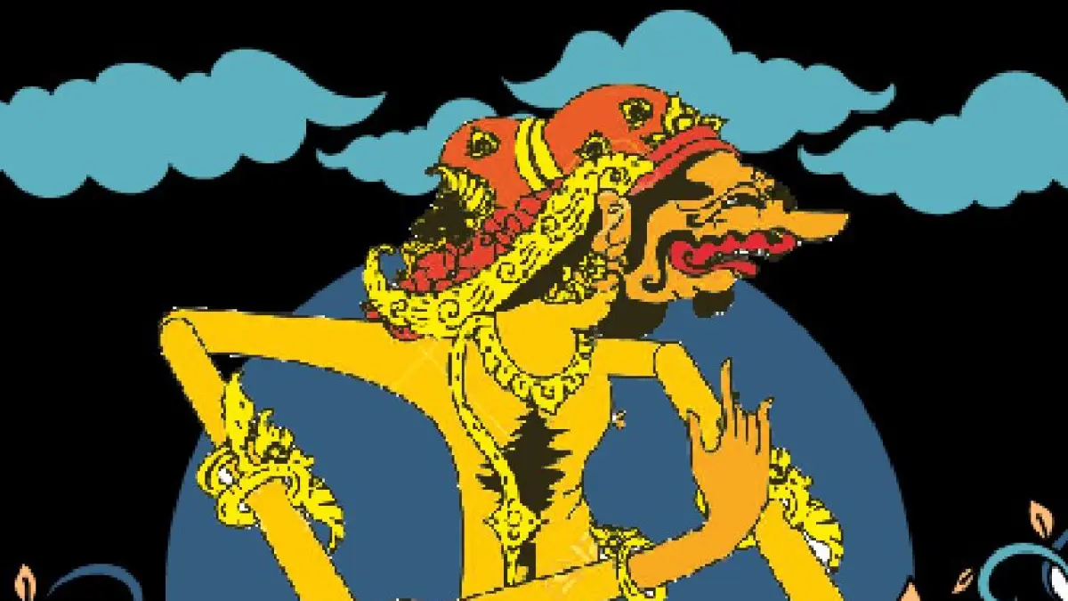 Ilustrasi cerpen wayang Sengkuni Beset (MUH. HAKIM/RADAR MADIUN)