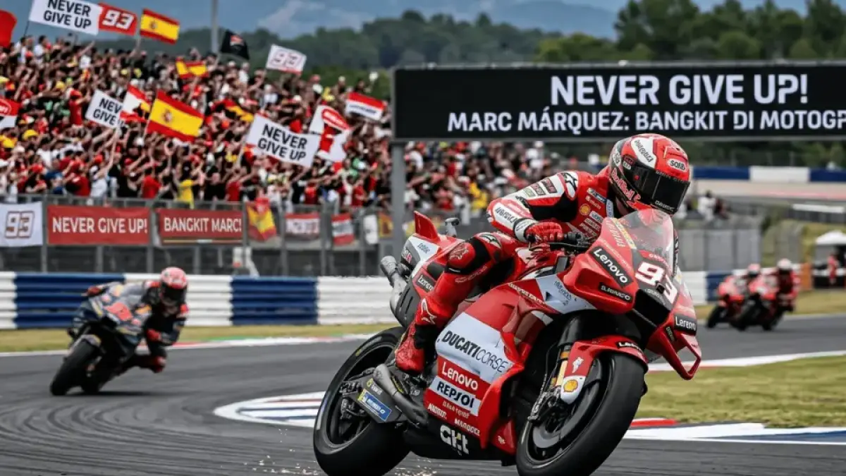 Never Give Up! Marc Marquez Bangkit di MotoGP 2026, Akui Kelemahan di Start Tapi Siap Kembali Menggila