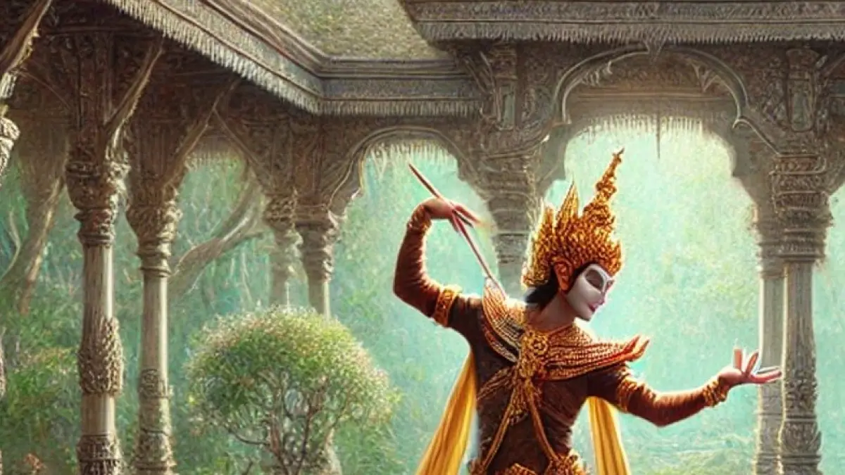 Ilustrasi tokoh wayang Kedi Wrehatnala.