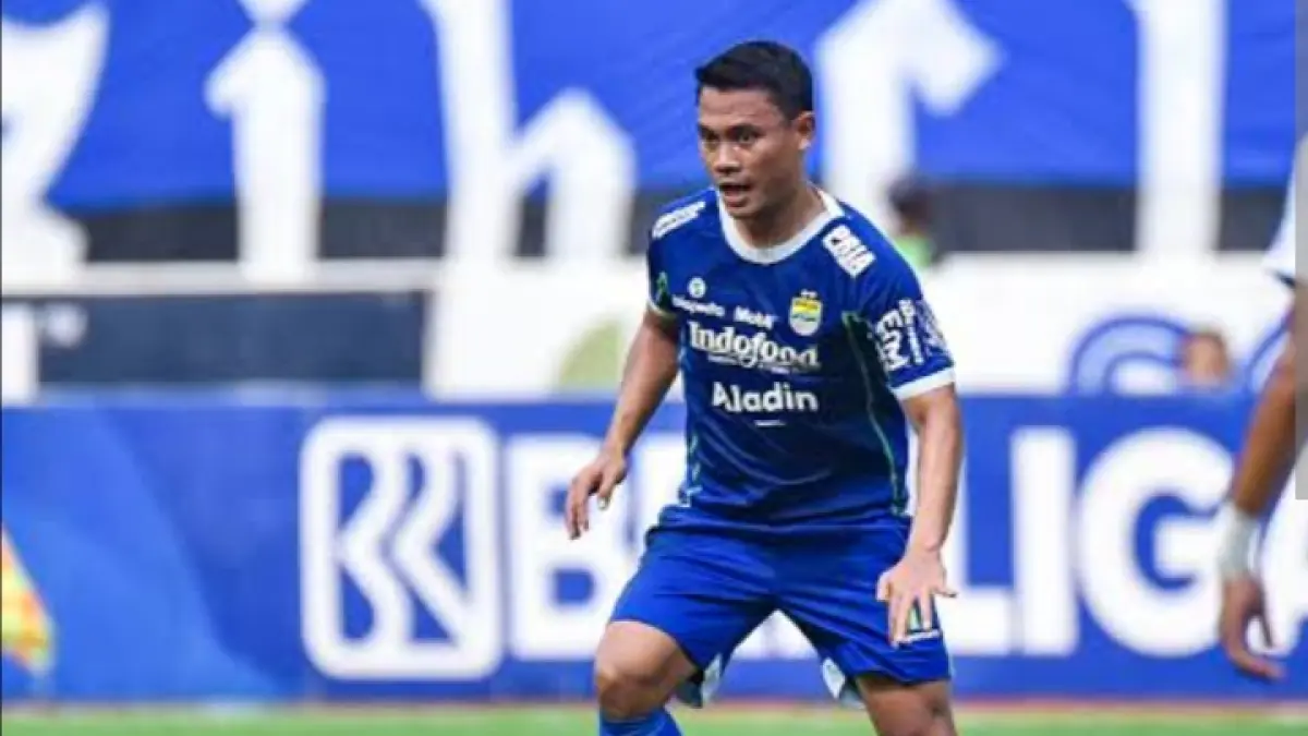 Gelandang senior Persib Bandung Dedi Kusnandar.