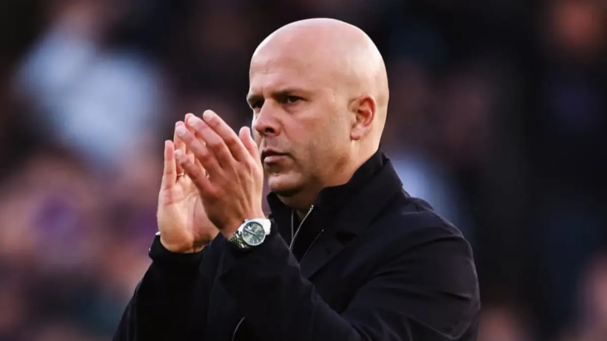 Pelatih Liverpool, Arne Slot. 