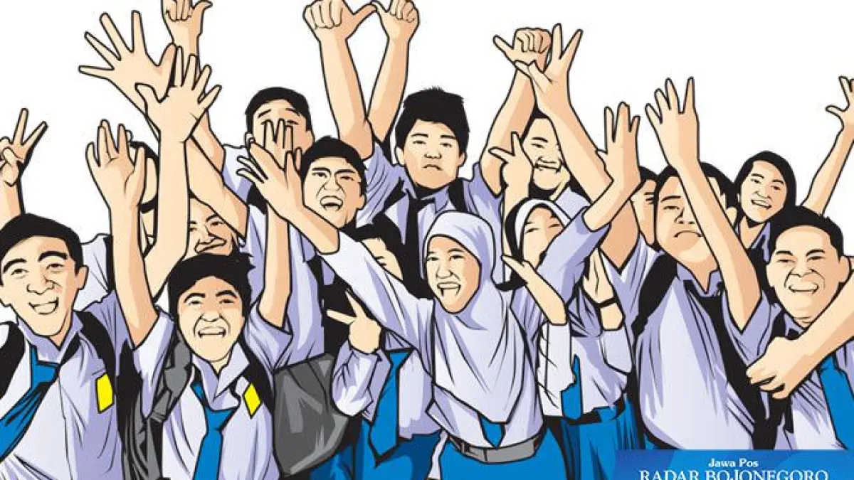 Ilustrasi Kelulusan (AINUR OCHIEM/RADAR BOJONEGORO)