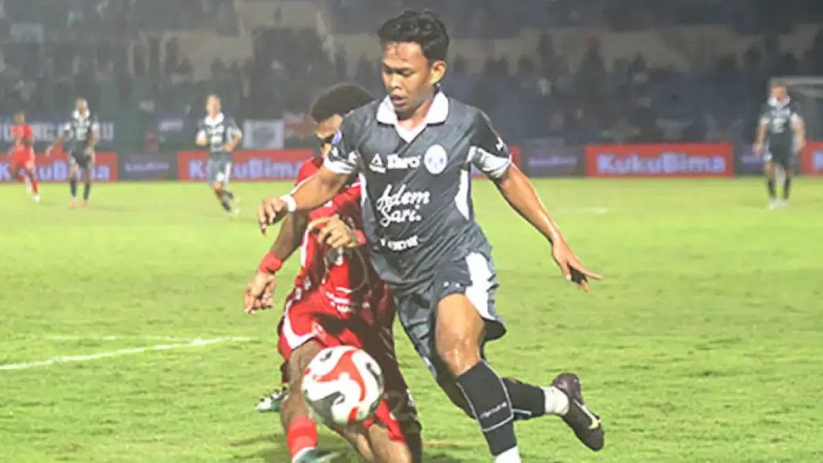 Winger muda PSIM Jogja, Andy Irfan. (Guntur Aga Tirtana/Radar Jogja)