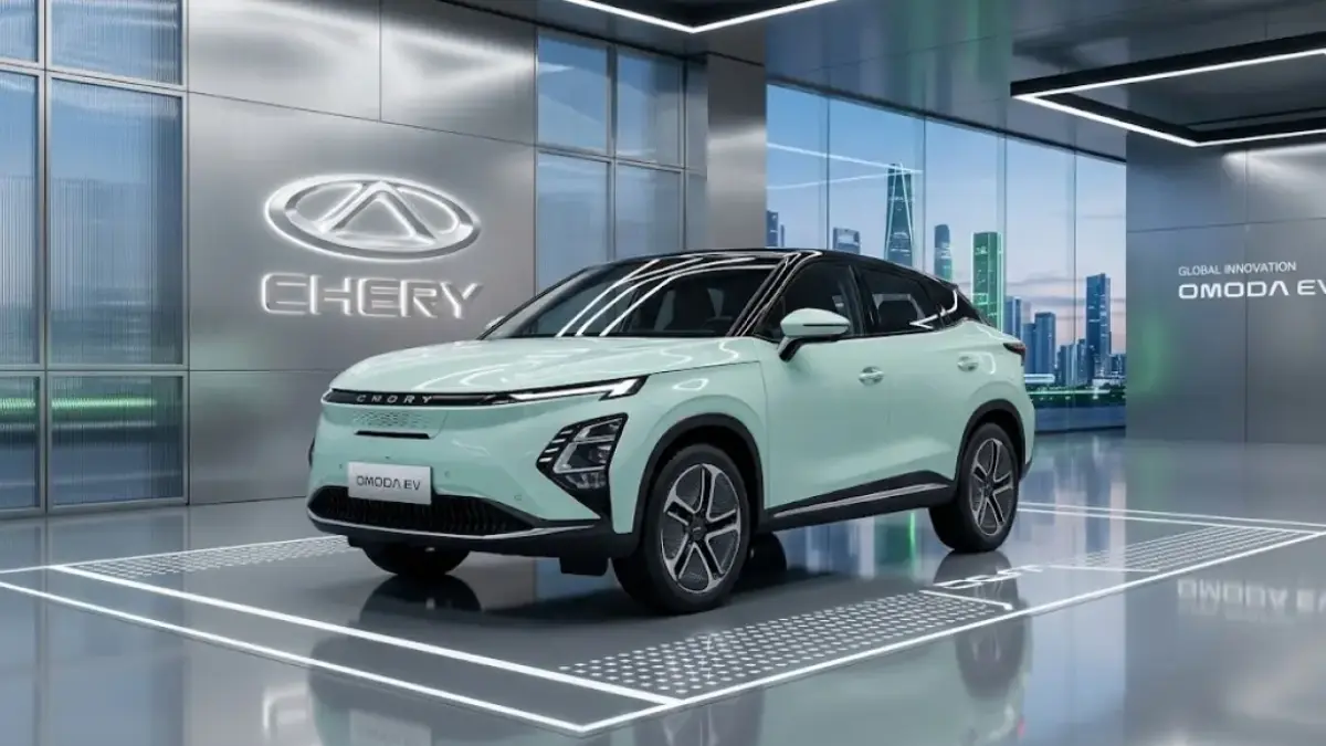 Chery Omoda C5 EV Facelift 2026