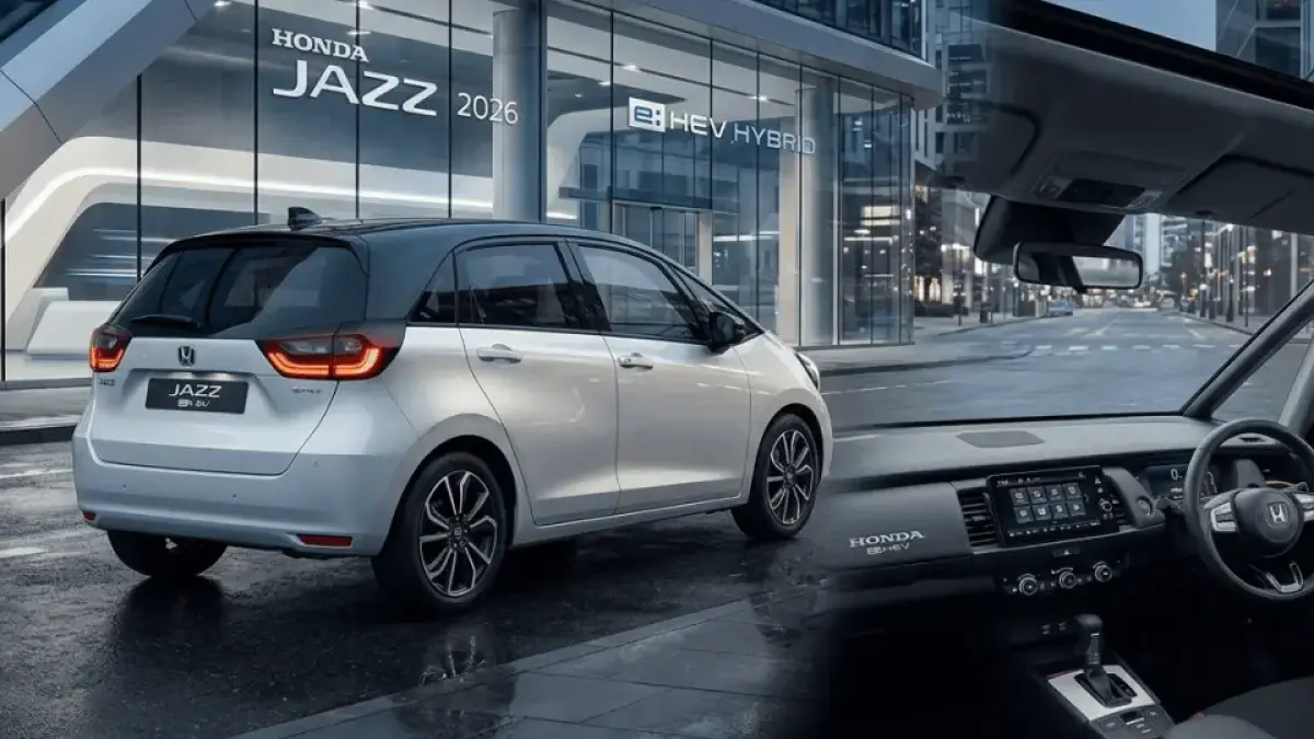 Honda Jazz 2026 Bocor! Tampil Futuristik dengan Mesin Hybrid Super Irit, Interior Premium dan Fitur Canggih Bikin Hatchback Lain Minder