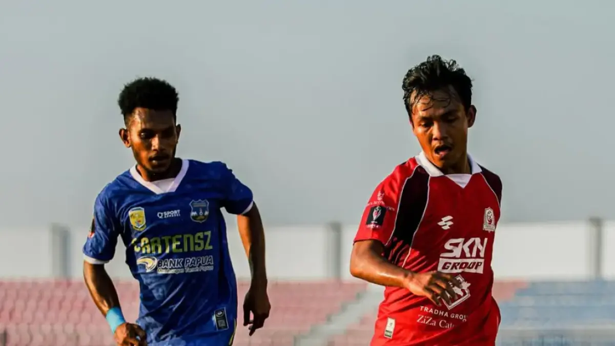 Persak Kebumen menghadapi Persipuncak sebagai lawan perdana pada Liga 4 Nasional di Stadion Gelora Ratu Pamelingan, Kabupaten Pamekasan. (Dokumentasi Persak Kebumen)