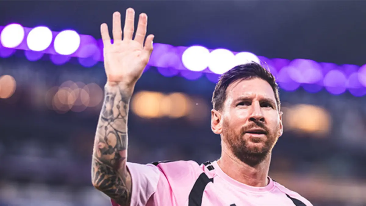 KUNCI PERMAINAN: Lionel Messi jadi andalan Inter Miami saat ladeni New York Red Bull (Inter Miami) 