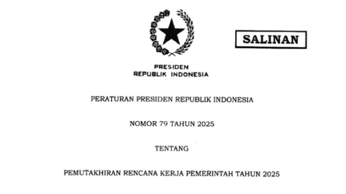perpres 79 tahun 2025 
