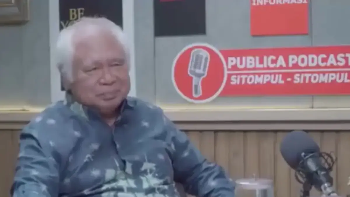 Mantan Kepala Badan Intelijen Strategis (Kabais) TNI, Laksamana Muda TNI (Purn.) Soleman B. Ponto. (Tangkapan layar Youtube Publica Podcast)