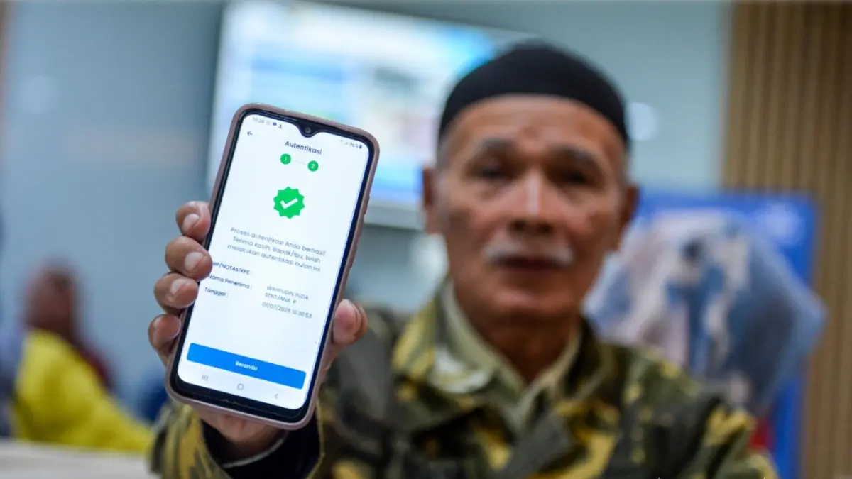 Autentikasi Taspen oleh Pensiunan PNS