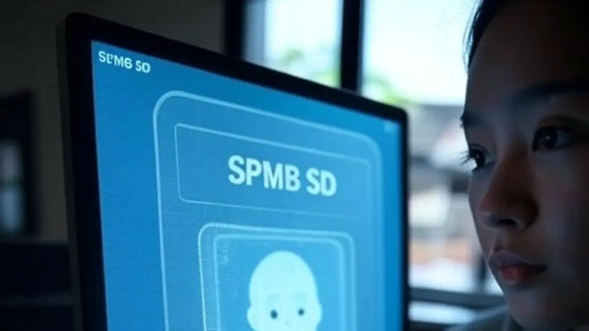 Ilustrasi SPMB SD. (Ainul Hafidz/AI/Radar Jombang)