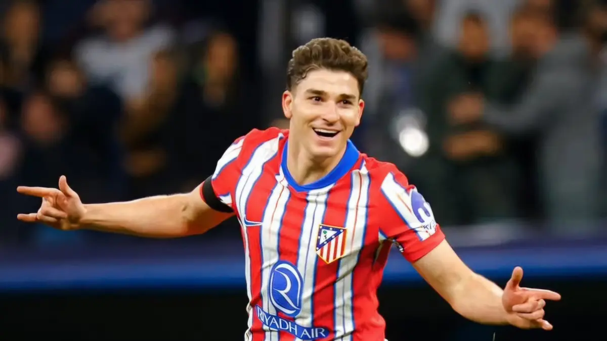 Striker Atletico Madrid, Julian Alvarez.