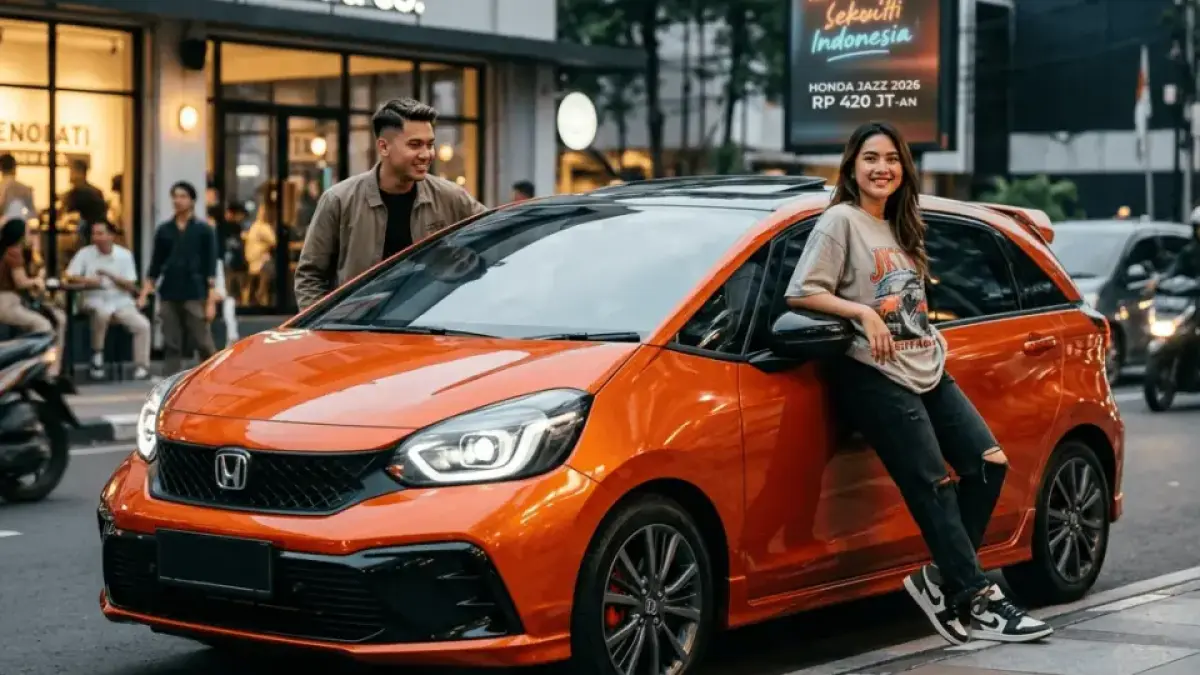 Honda Jazz 2026 Makin Sporty dan Canggih, Harga Tembus Rp420 Juta tapi Tetap Jadi Hatchback Favorit Anak Muda Indonesia
