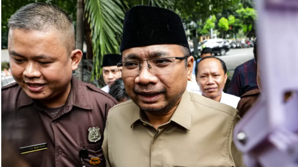Yaqut Cholil Goumas ditetapkan KPK sebagai tersangka kuota haji