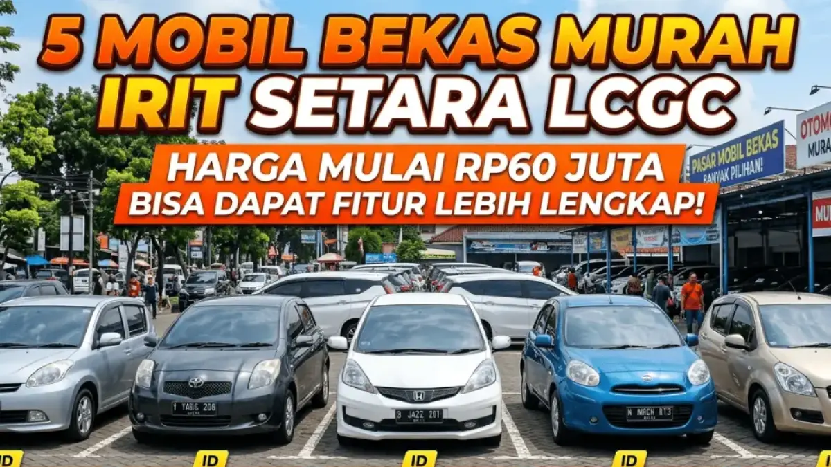 5 City Car Terbaik 2025 Paling Irit dan Lincah di Perkotaan, Dari Agya hingga Yaris Fitur Lengkap!