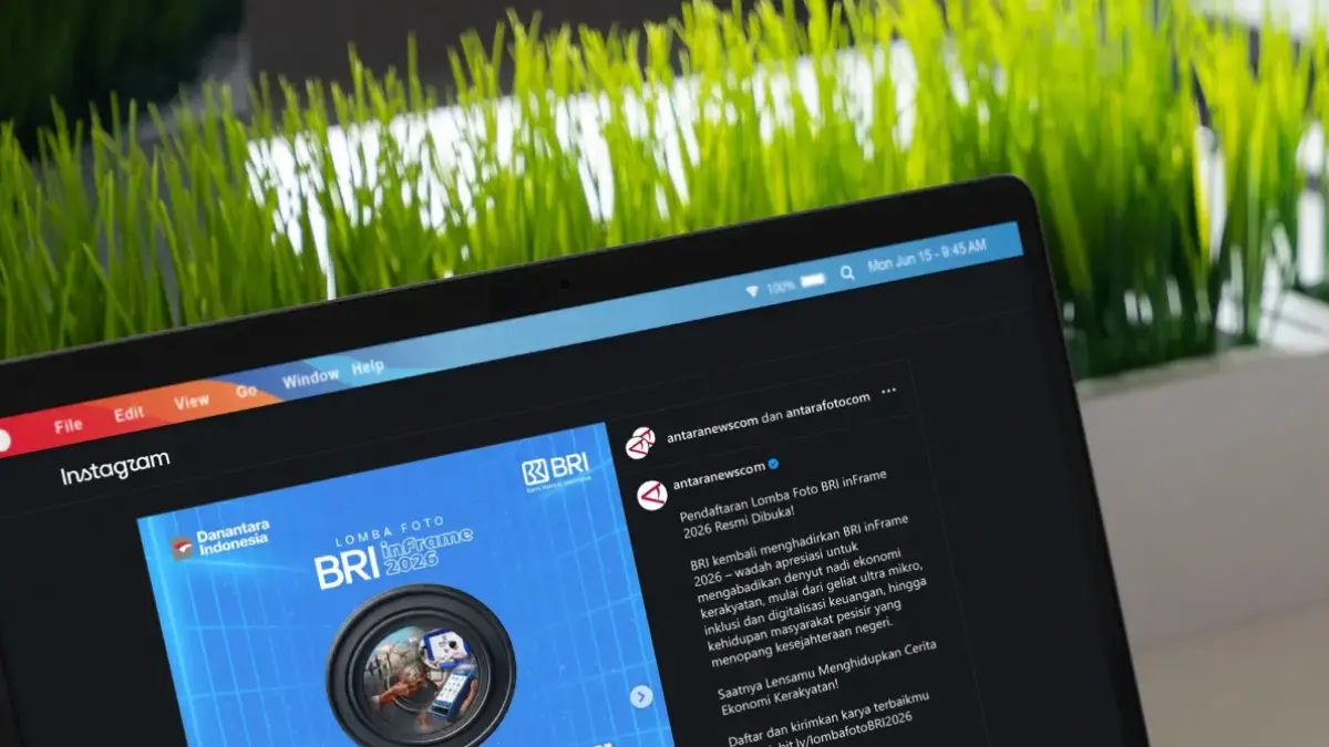 BRI inFrame 2026 resmi dimulai pada 14 September 2026 dengan mengangkat tema besar&nbsp;“Potret Ekonomi Kerakyatan”