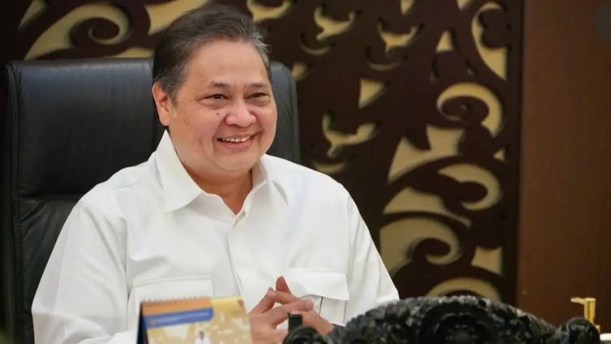 Menko Bidang Perekonomian, Airlangga Hartarto.