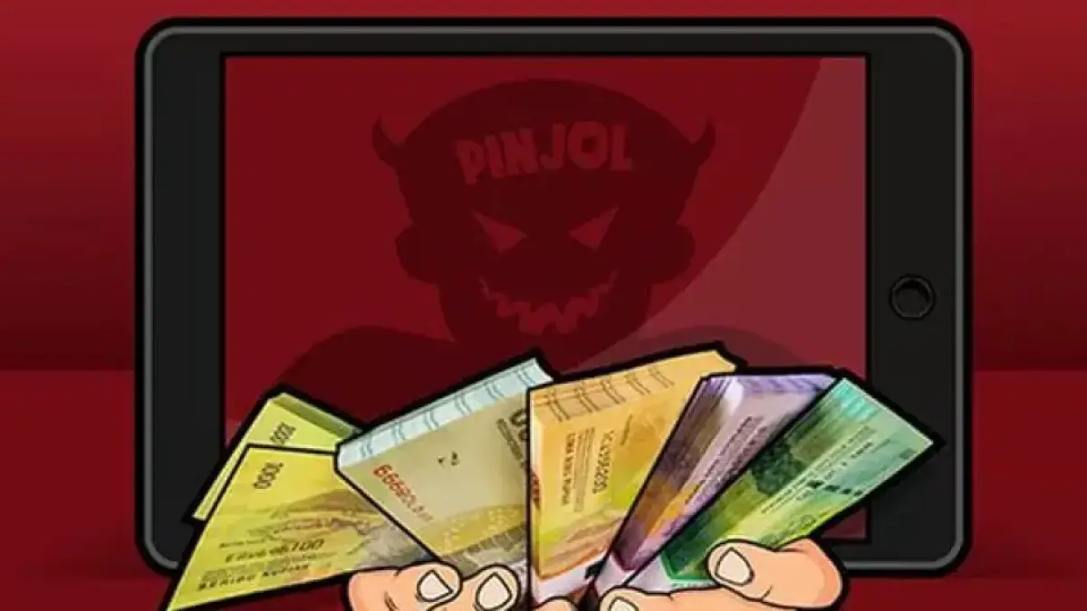 ilustrasi rayuan pinjaman online. (Jawapos.com)