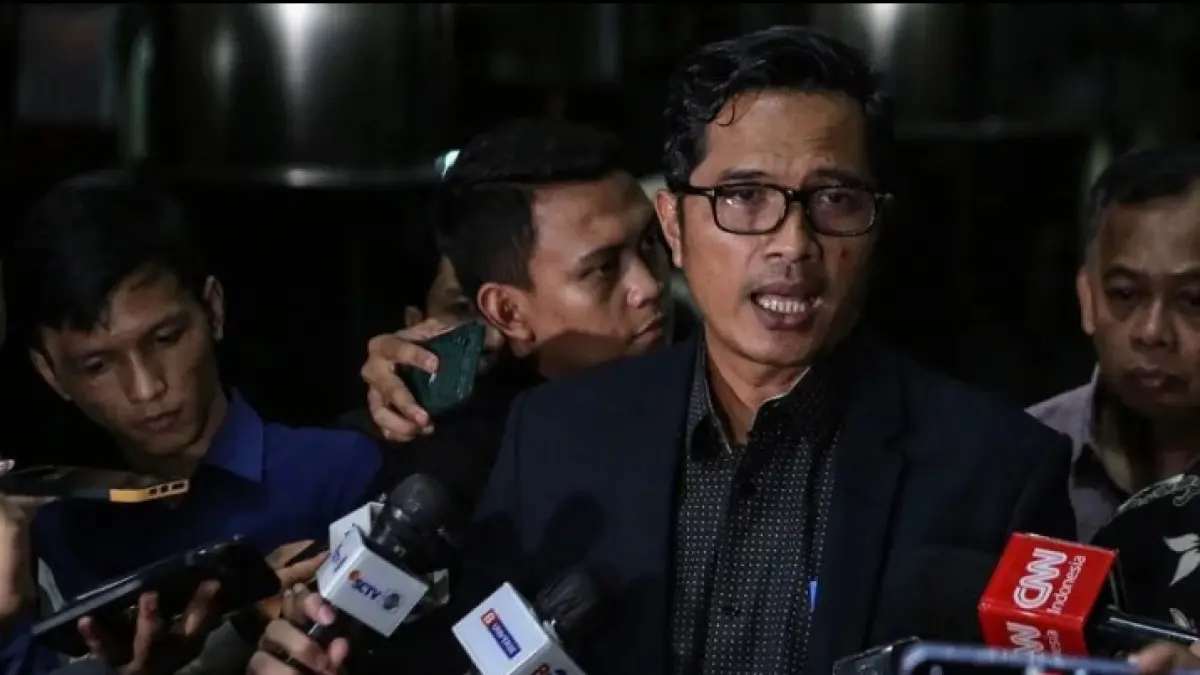 Febri Diansyah mengonfirmasi dirinya menjadi penasihat hukum Febrie Adriansyah. (ANTARA)