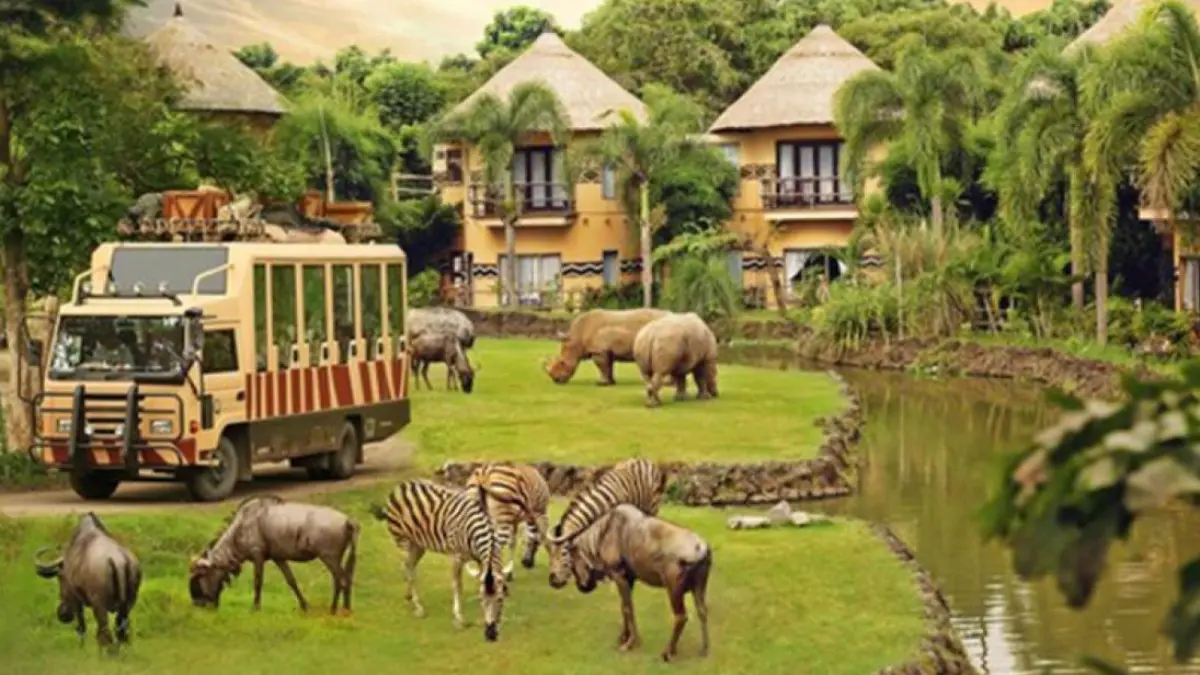 Bali Safari and Marine Park di Gianyar, Bali.