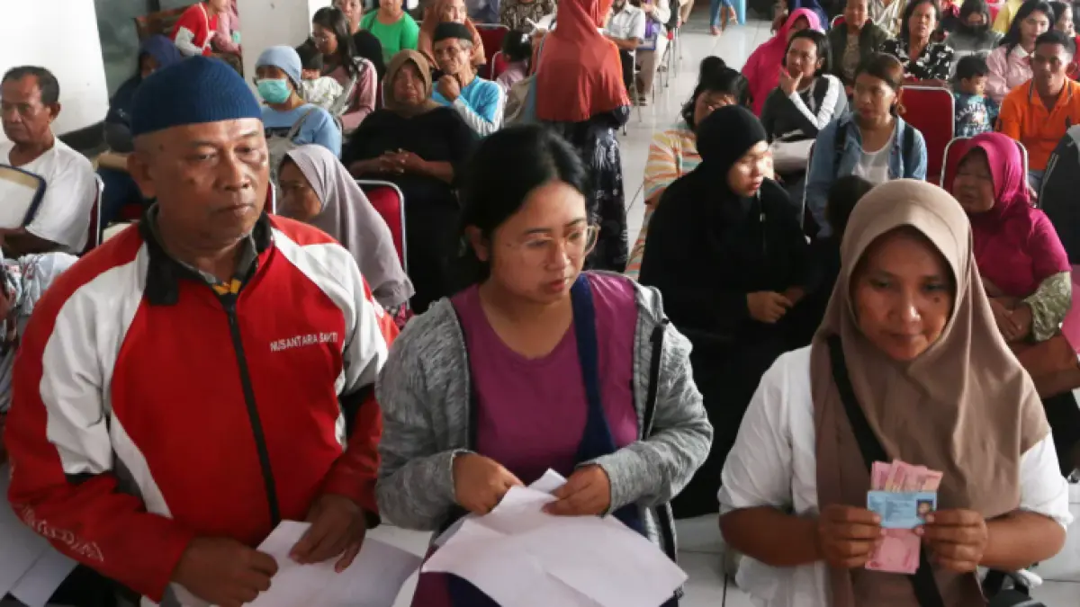 pengambilan bantuan sosial