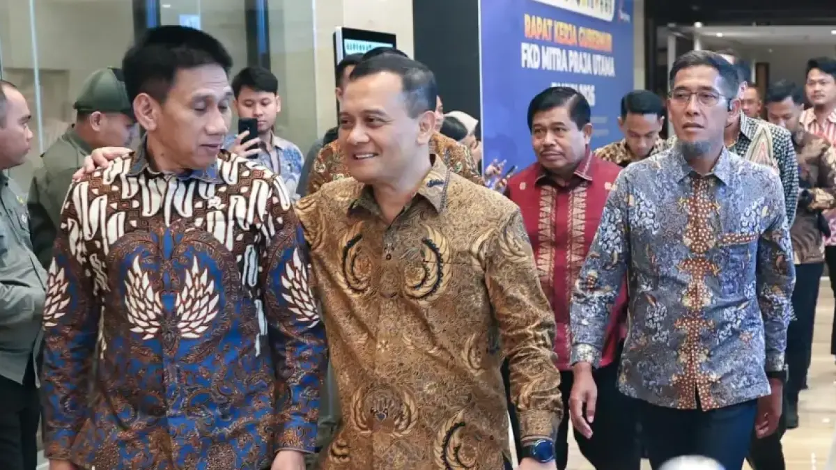 Ahmad Luthfi Menghadiri Gala Dinner Rapat Kerja Gubernur FKD MPU di Hotel Tentrem Semarang, Senin (11/5/2026) malam.&nbsp;
