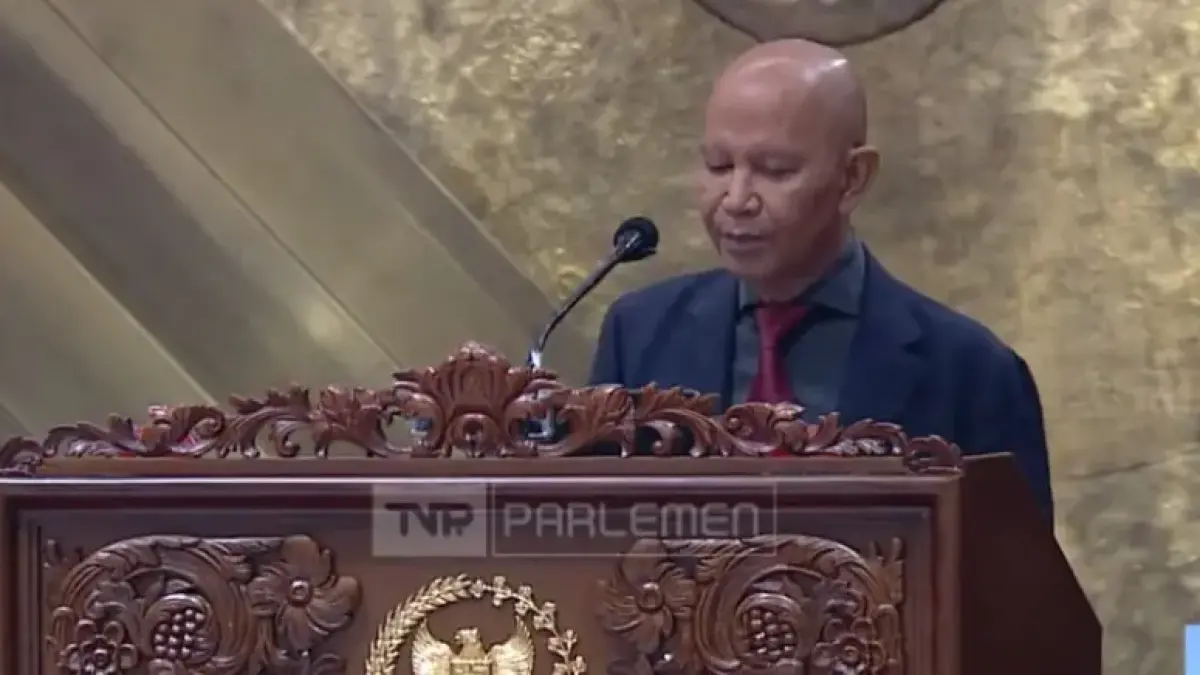 Ketua Banggar DPR RI, Said Abdullah, menjelaskan mayoritas PPPK  dan nakes ditanggung oleh anggaran. (Tangkapan layar Youtube DPR RI)