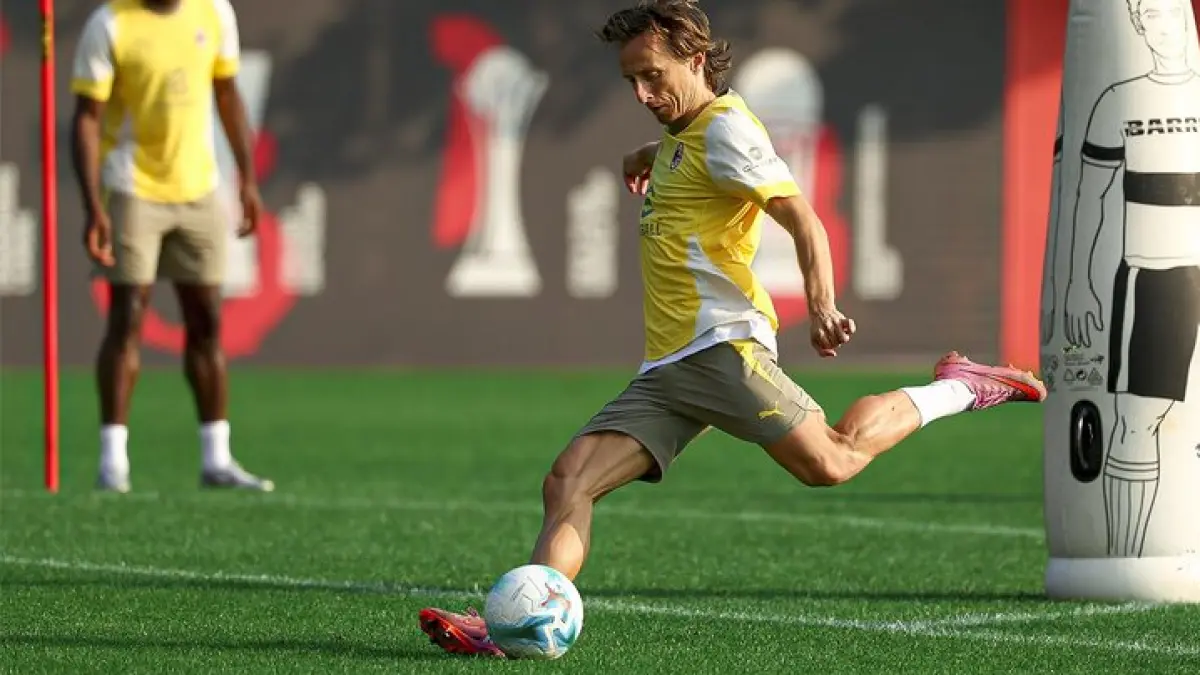 TUMPUAN: Modric akan jadi tumpuan Kroasia saat bentrok kontra Inggris di Piala Dunis 2026